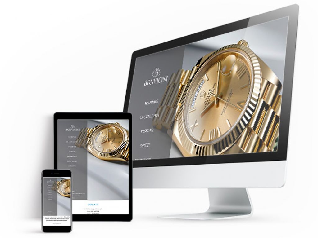 Realizzazione sito web dinamico per rivenditore rolex