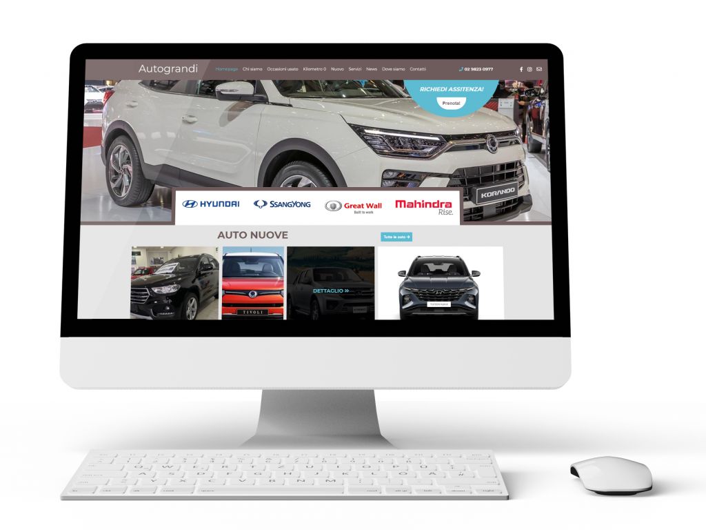 Realizzazione sito web per concessionaria auto