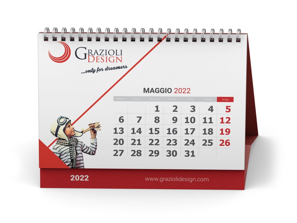 Realizzazione calendario personalizzato